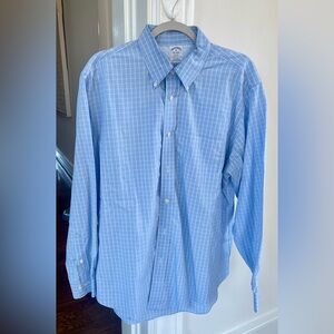 Brooks Brothers Light Blue Regent Shirt XL